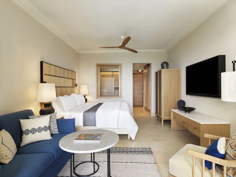 Deluxe Guest Room KIing Partial Sea View Balcony  (4)