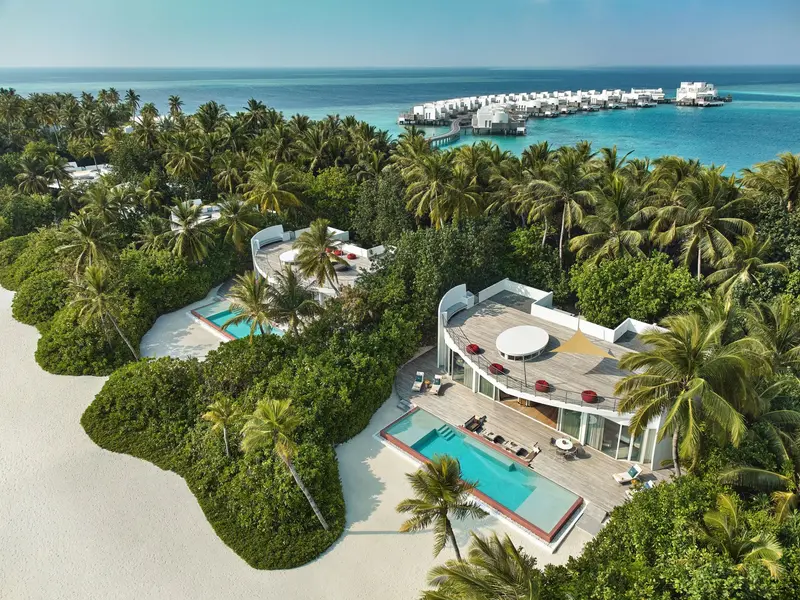 High_resolution_300dpi-Jumeirah Maldives - Two Bedroom Beach Residence Aerial 2