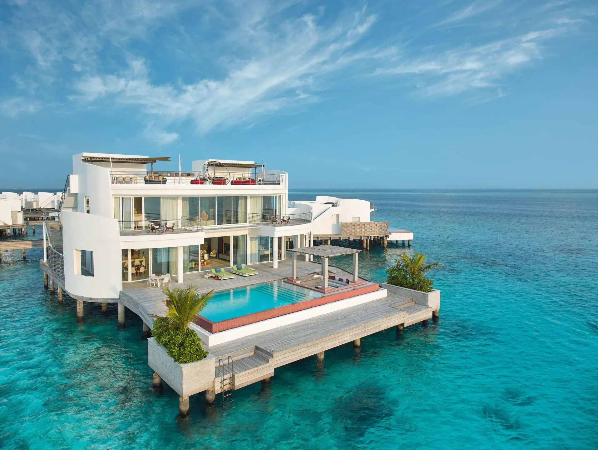 High_resolution_300dpi-Jumeirah Maldives - Three Bedroom Olhahali Water Retreat with Pool - Exterior