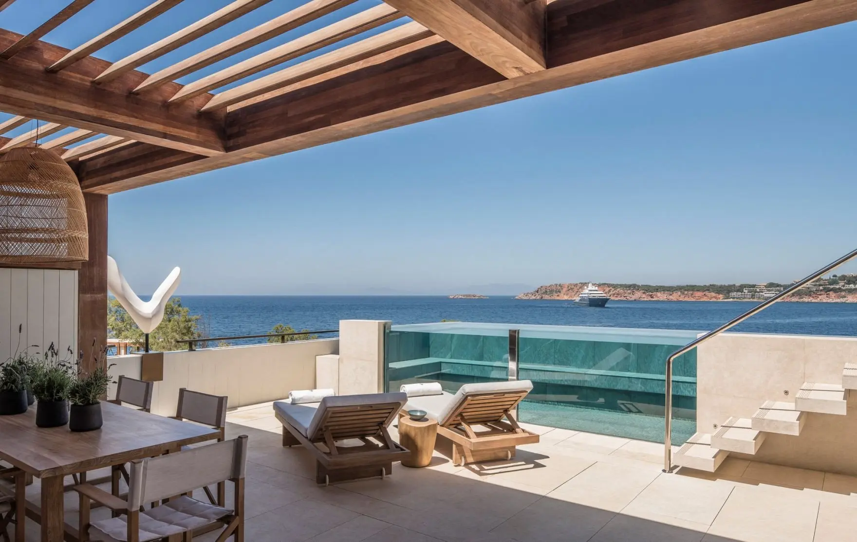 Nafsika Sea-View Terrace Suite with Pool