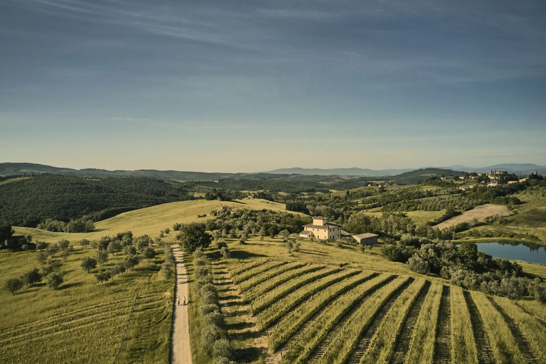MM_21_Cycling through the Estate_Aerial Shot
