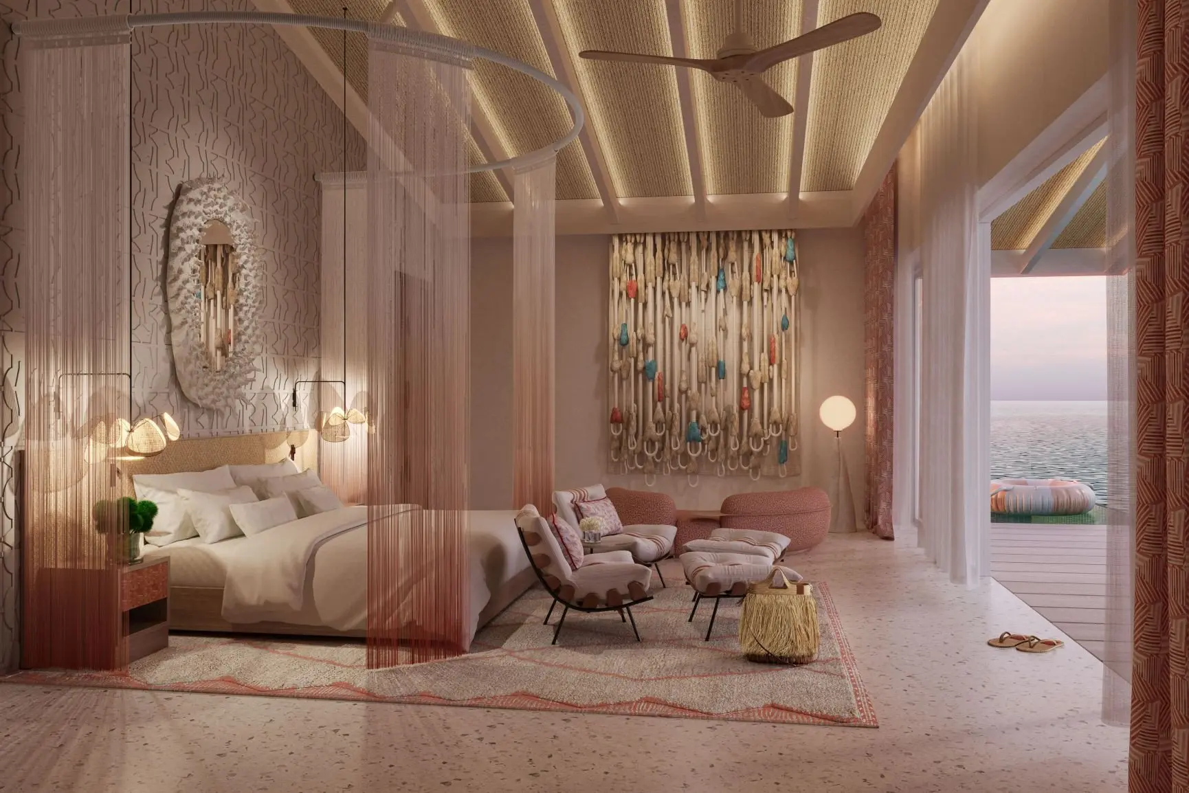 Beach Villa - Master Bedroom