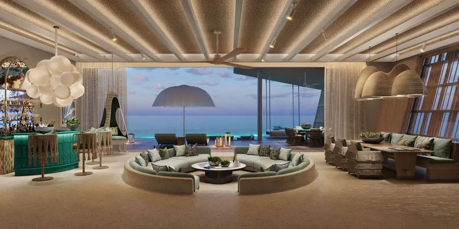 Beach Villa - Living Room