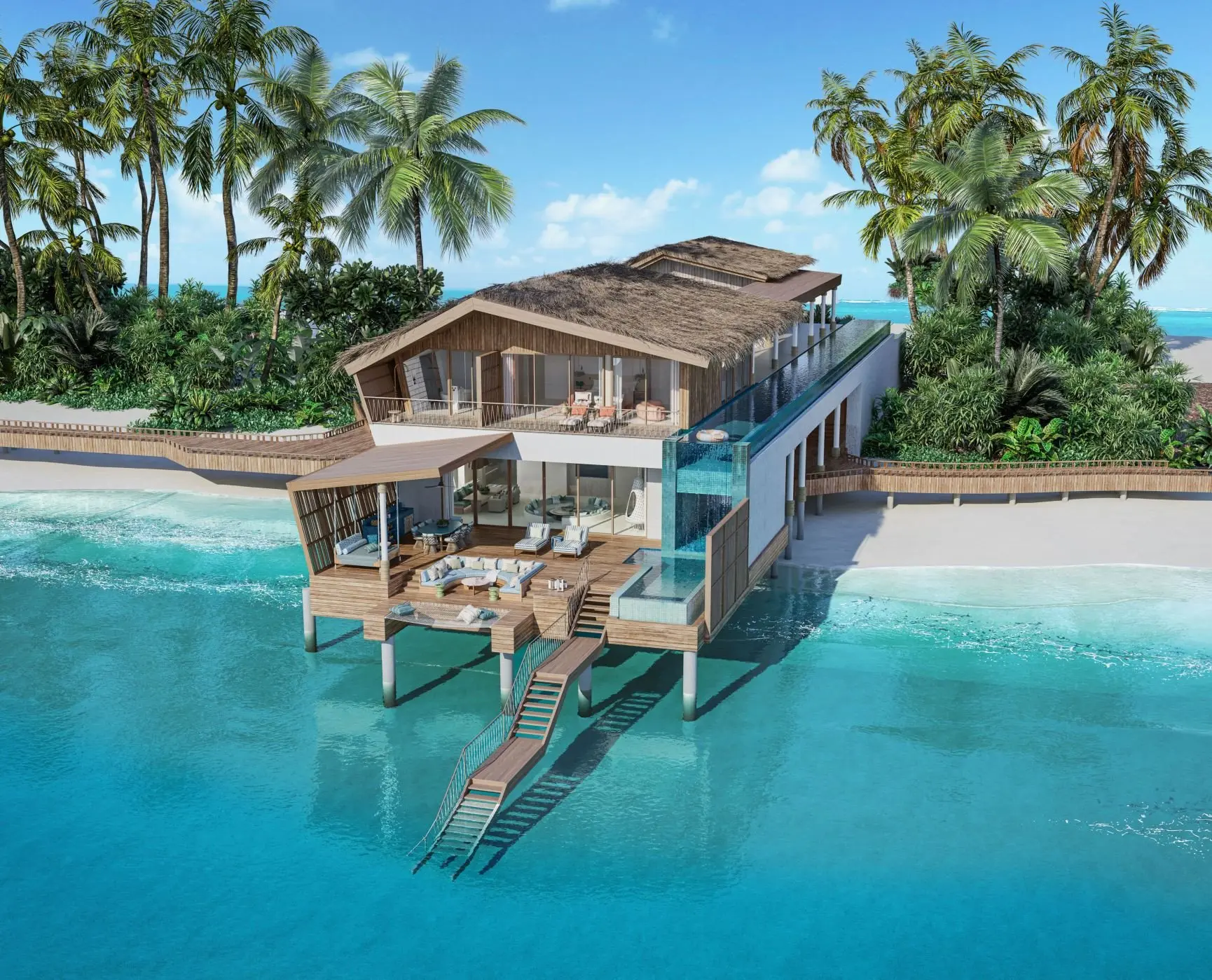 Beach Villa - Front View