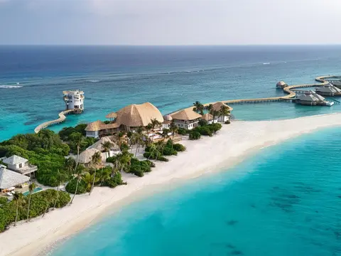 Soneva Secret - Island Aerial 