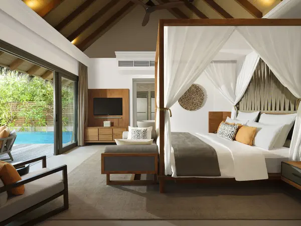 One Bedroom Deluxe Beach Pool Residence_Bedroom 2