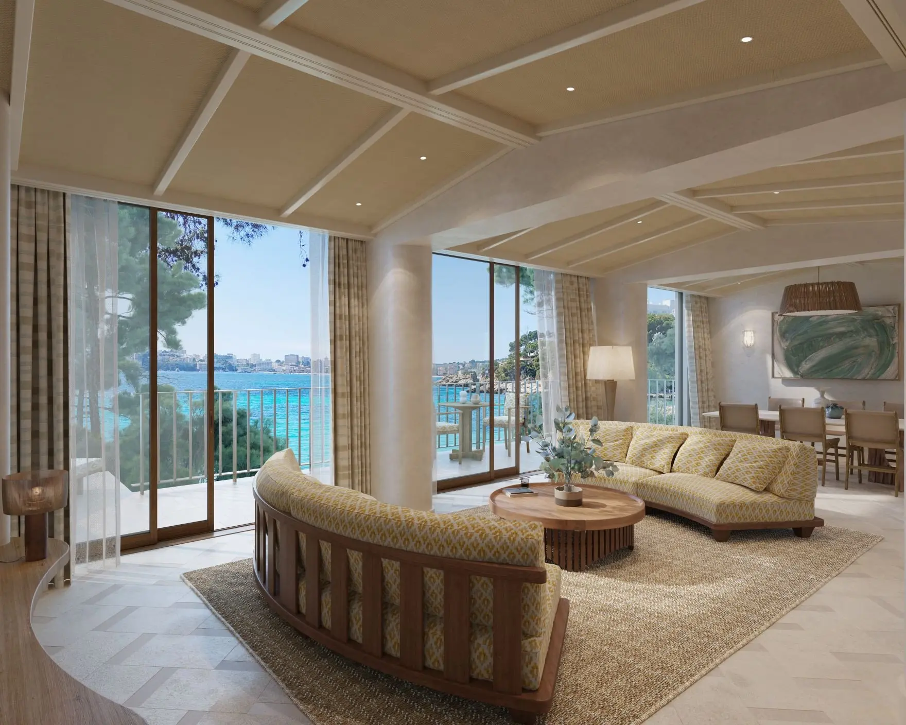 Mandarin Oriental Punta Negra, Mallorca - Casa Agave Living Room