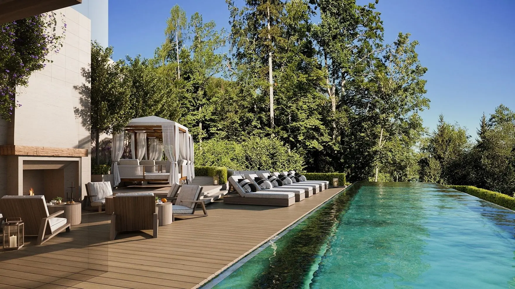 Rosewood Schloss Fuschl_SPA Infinity Pool_by Jonathan Maloney
