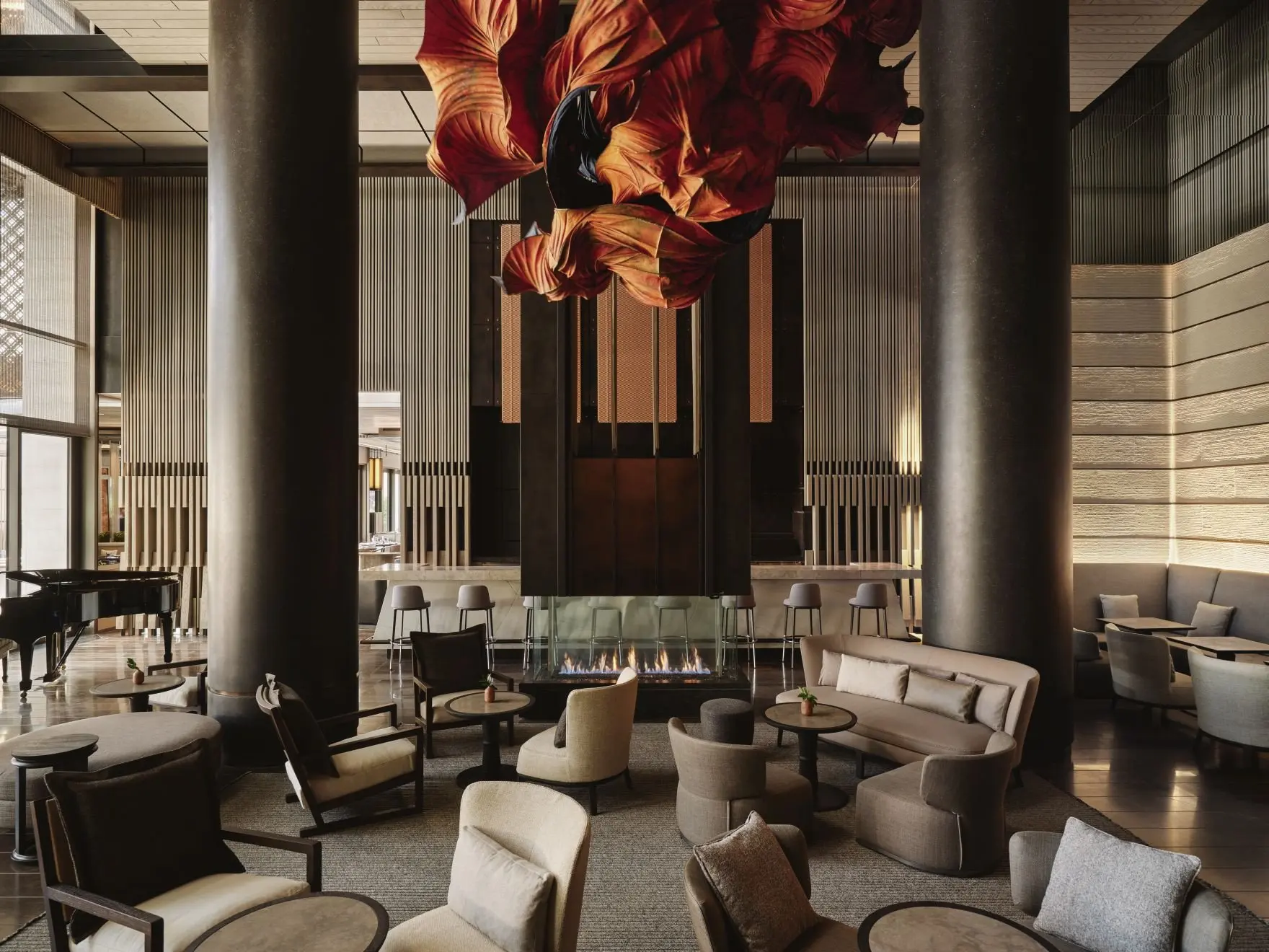 Aman New York, USA - Interior, Lounge