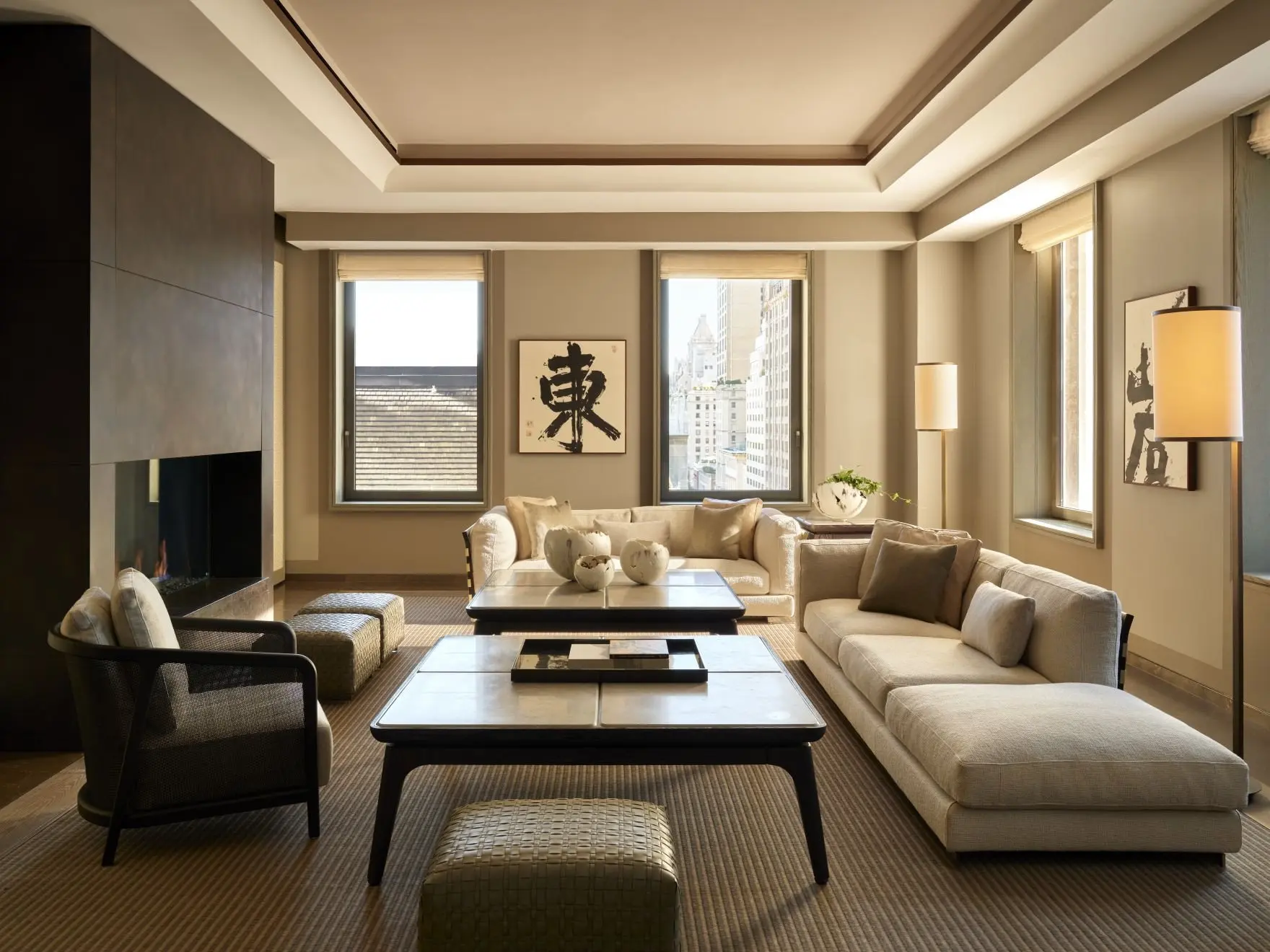 Aman New York, USA - Accommodation, Aman Suite, Living Room