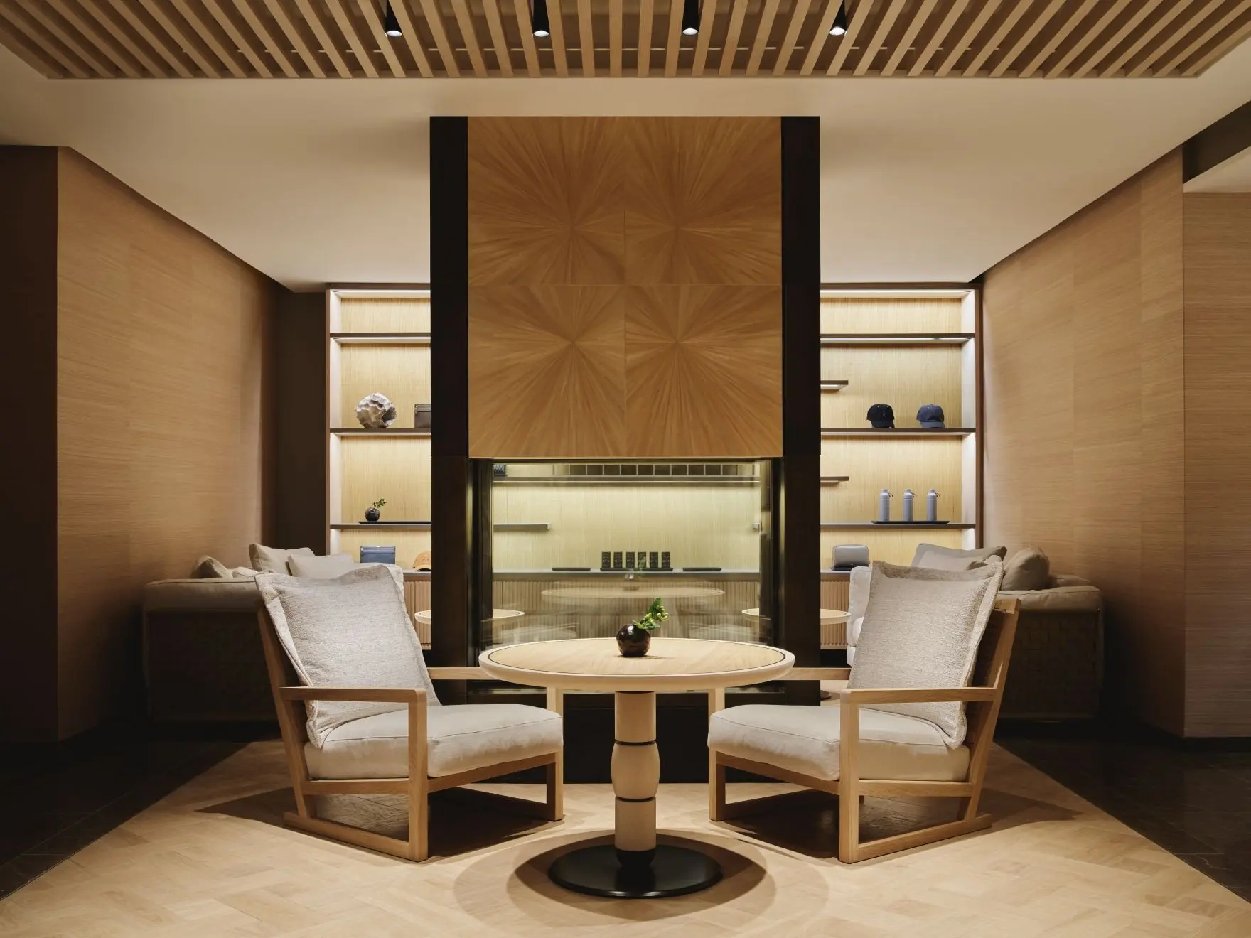 Aman New York, USA - Spa & Wellness, Spa & Retail seating area 2