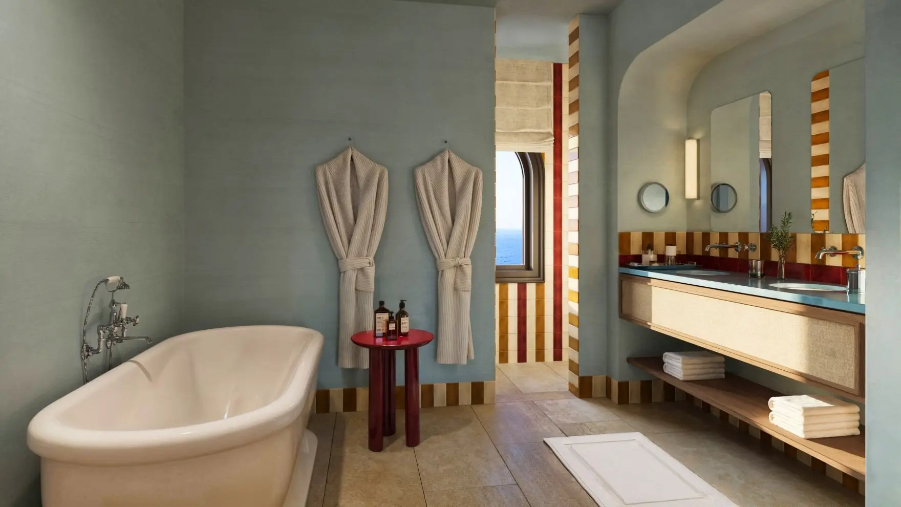 Zannier Île de Bendor - Delos Harbour Suite - Bedroom - © Zannier Hotels