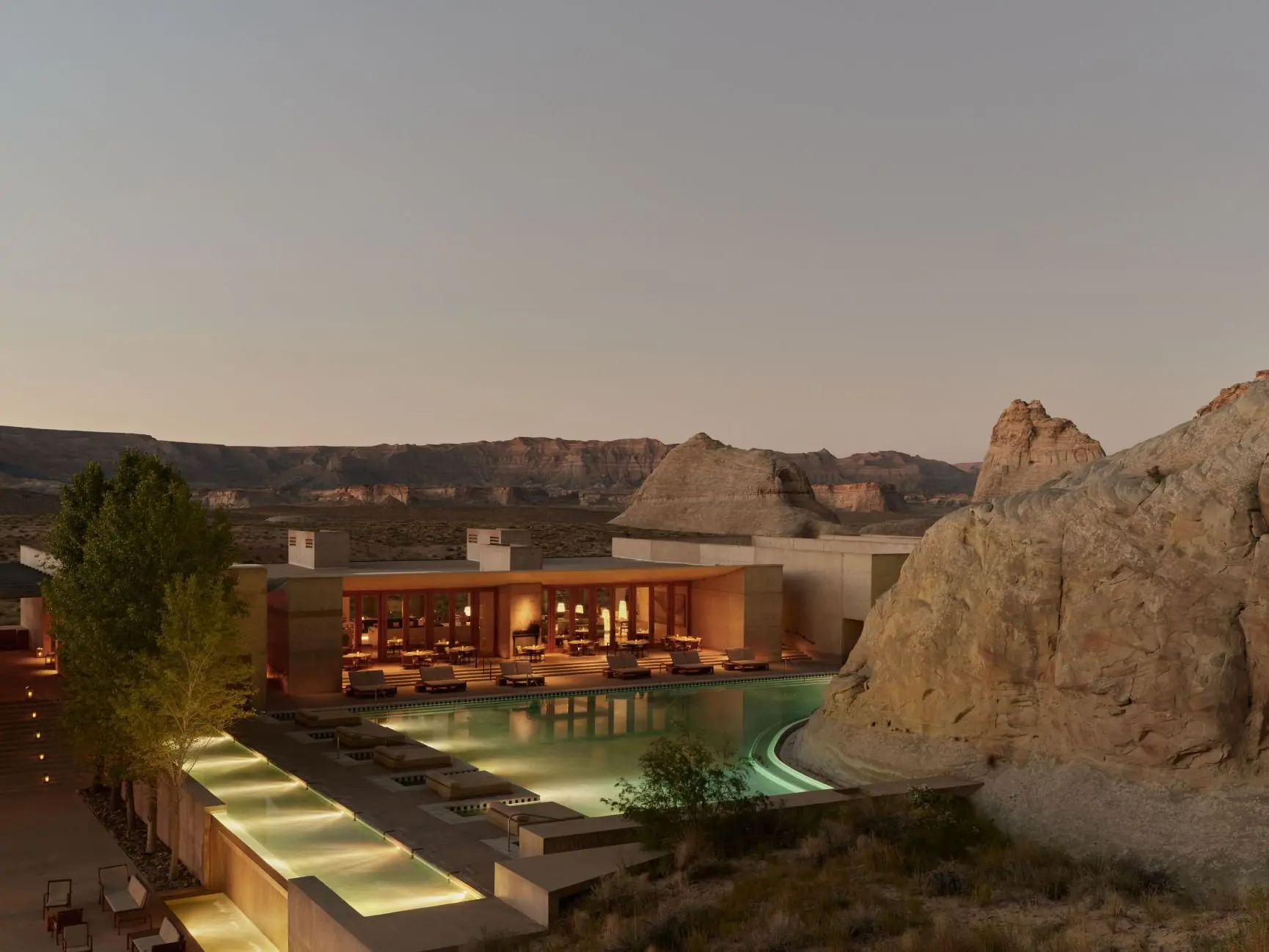 Amangiri, USA - Architecture, Resort & Pool Overview