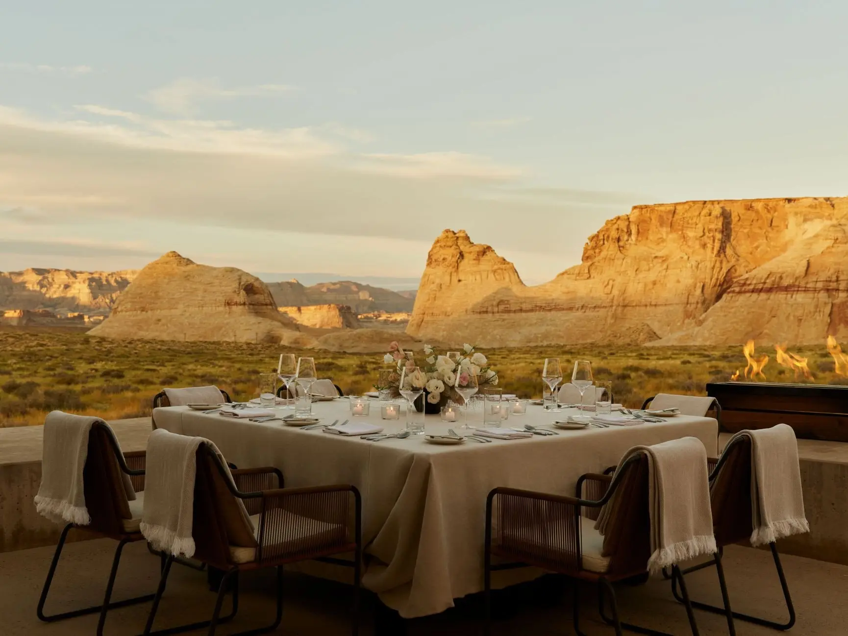 Amangiri, USA - F&B, Resort Desert Lounge Private Dining