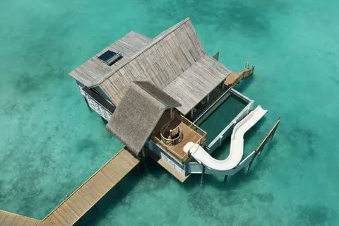 Water Pool Villa with Slide