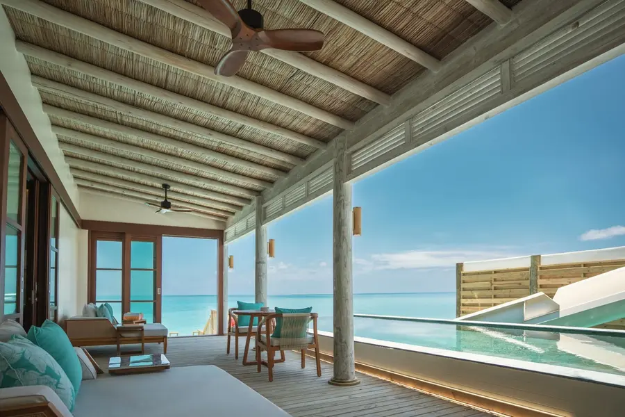RAH GILI MALDIVES Water Pool With Slide_Outdoor Deck_1